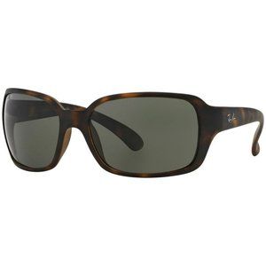 Ray-Ban Women Sunglasses Green Polarized Lens